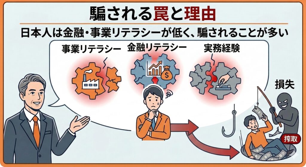 証券会社社長が語る「騙される理由」