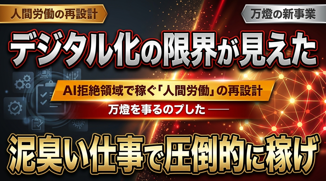 タイミーを超える「人間労働」の再設計 ―― AI時代に万燈が「泥臭いスポットワーク」に賭ける理由