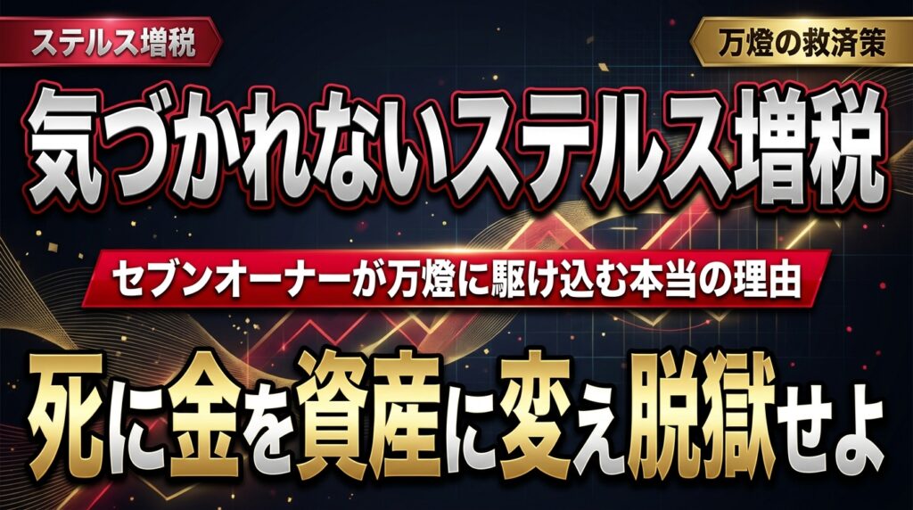 【暴露】セブンイレブンの「ステルス増税」から脱出するオーナーたちが、密かに万燈に集まる理由