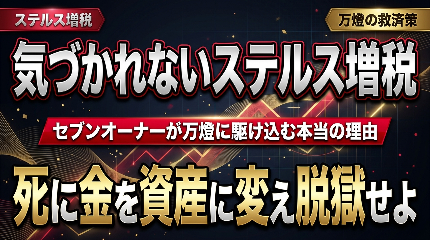 【暴露】セブンイレブンの「ステルス増税」から脱出するオーナーたちが、密かに万燈に集まる理由