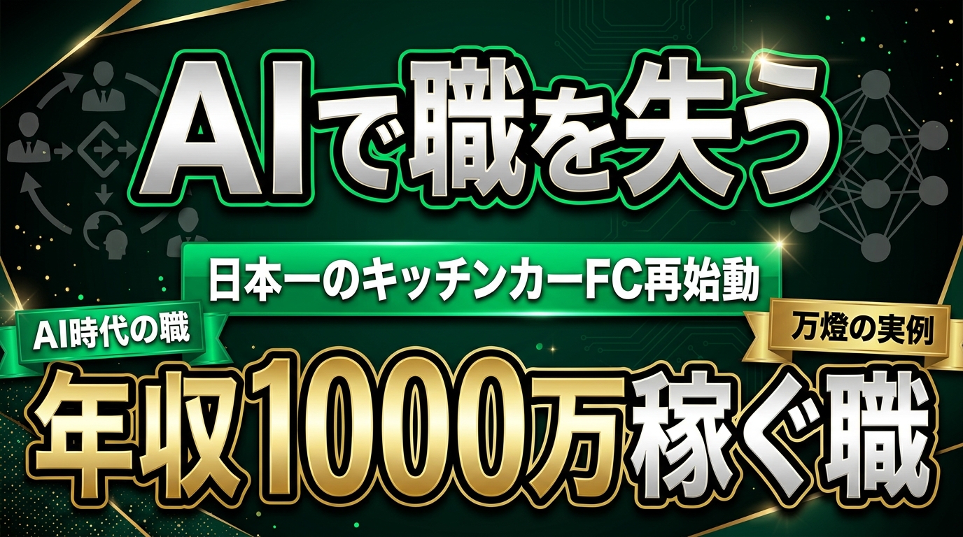 【再爆発】実は日本一のキッチンカー保有数 ―― 万燈の原点「飲食フランチャイズ」を最新のフィジカルAI×業績連動モデルで再リリース