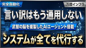 【独占解禁】副業年収＋500万を“完全自動化”する『万燈バンカーズ・インフラ』の全貌 ―― 武智の脳を完全複製したAIエージェントと、自社開発の確定申告・財務システムの衝撃