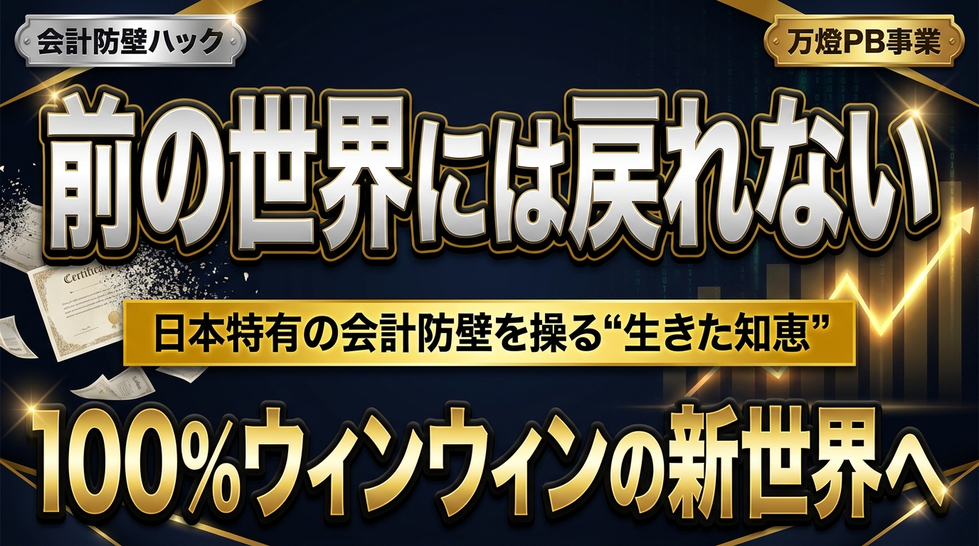 【本質】万燈のDNAは最初から「プライベートバンカー」だった ―― 日本特有の会計防壁を操る“生きた知恵”と、初期メンバーが踏み出す100%ウィンウィンの新世界