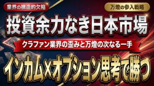 【業界分析】クラウドファンディング業界の二大潮流と構造的課題 ―― 投資余力なき日本市場における「インカム・オプション思考」と万燈の参入戦略