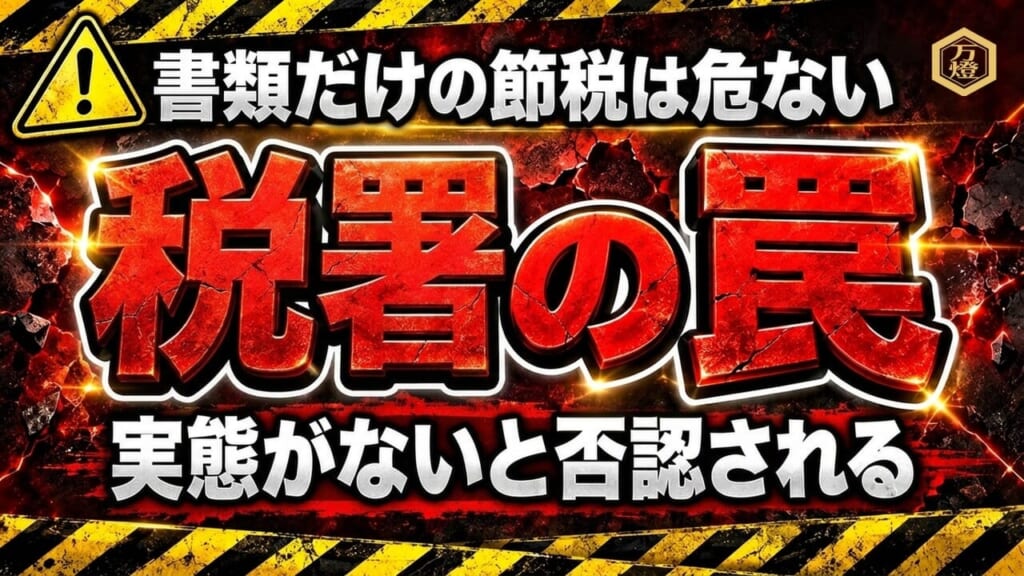 【税務のリアル】反面調査の現場事例②「事業実態の確認」 ―― 書類上の節税を粉砕する「現場の収益・稼働証明」と、負けない運用のためのデューデリジェンス